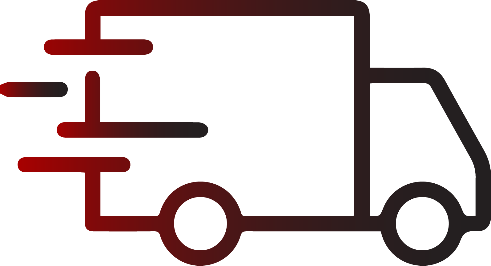 Eine Grafik, die einen fahrenden LKW und das Thema Transportlogistik symbolisiert.